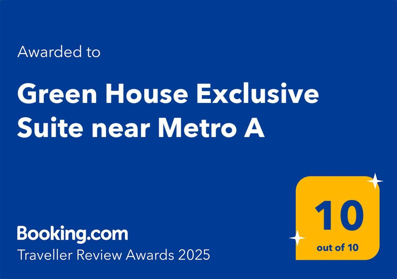 Green House Exclusive Suite Near Metro A Рим Экстерьер фото